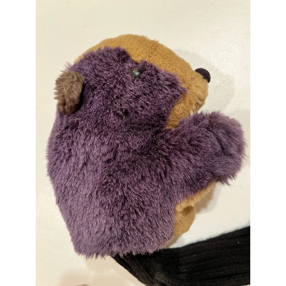 Caddyshack Golf Club Head, Gopher Plush, Driver Cover, Holding Golf Ball, Retro